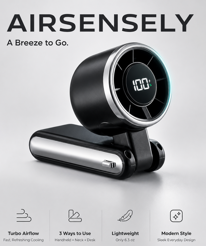 Airsensely™ Portable Handheld Turbo Fan